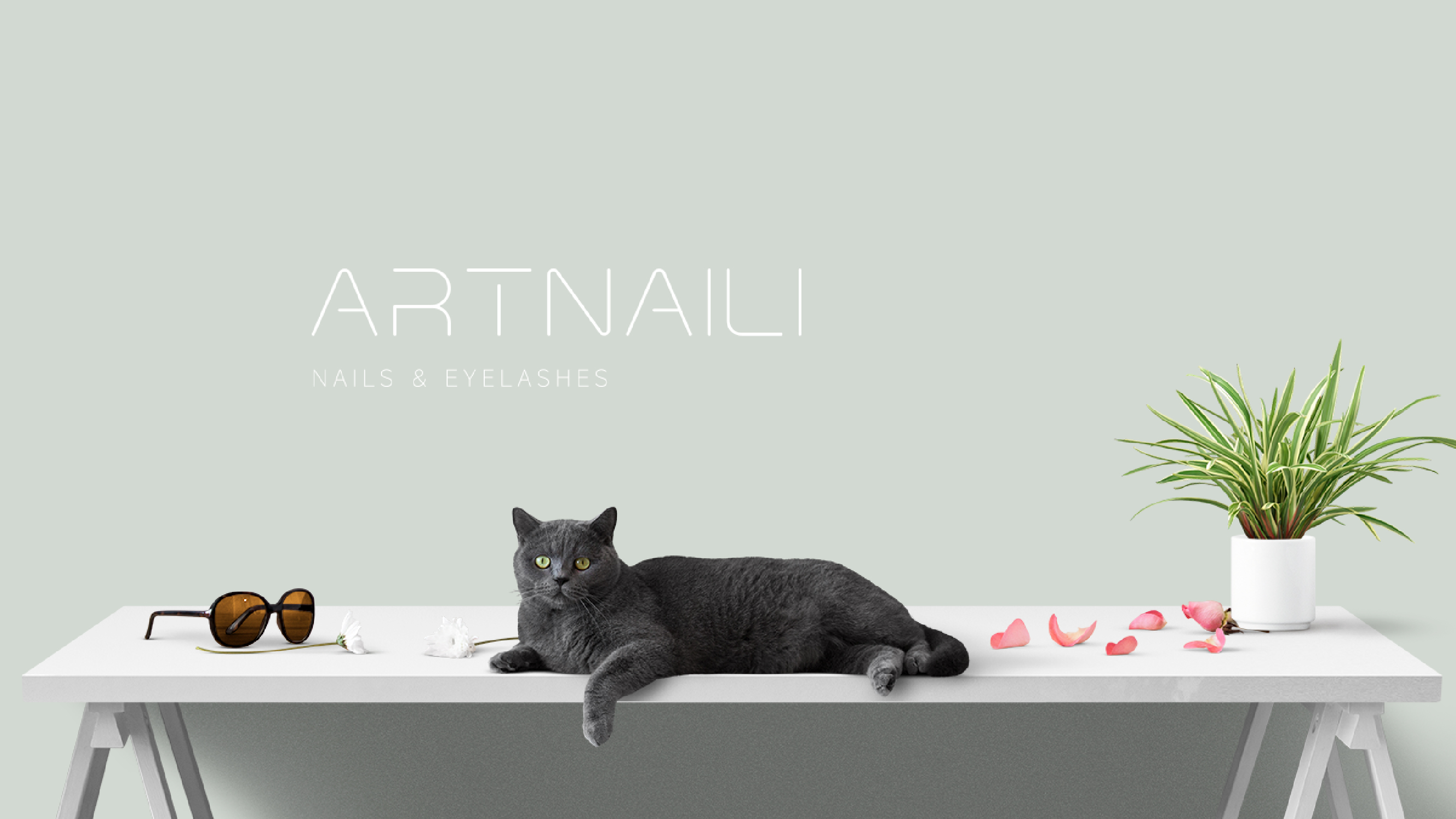 李思贞尼美甲品牌LOGO设计｜美容美发｜LOGO设计VI设计