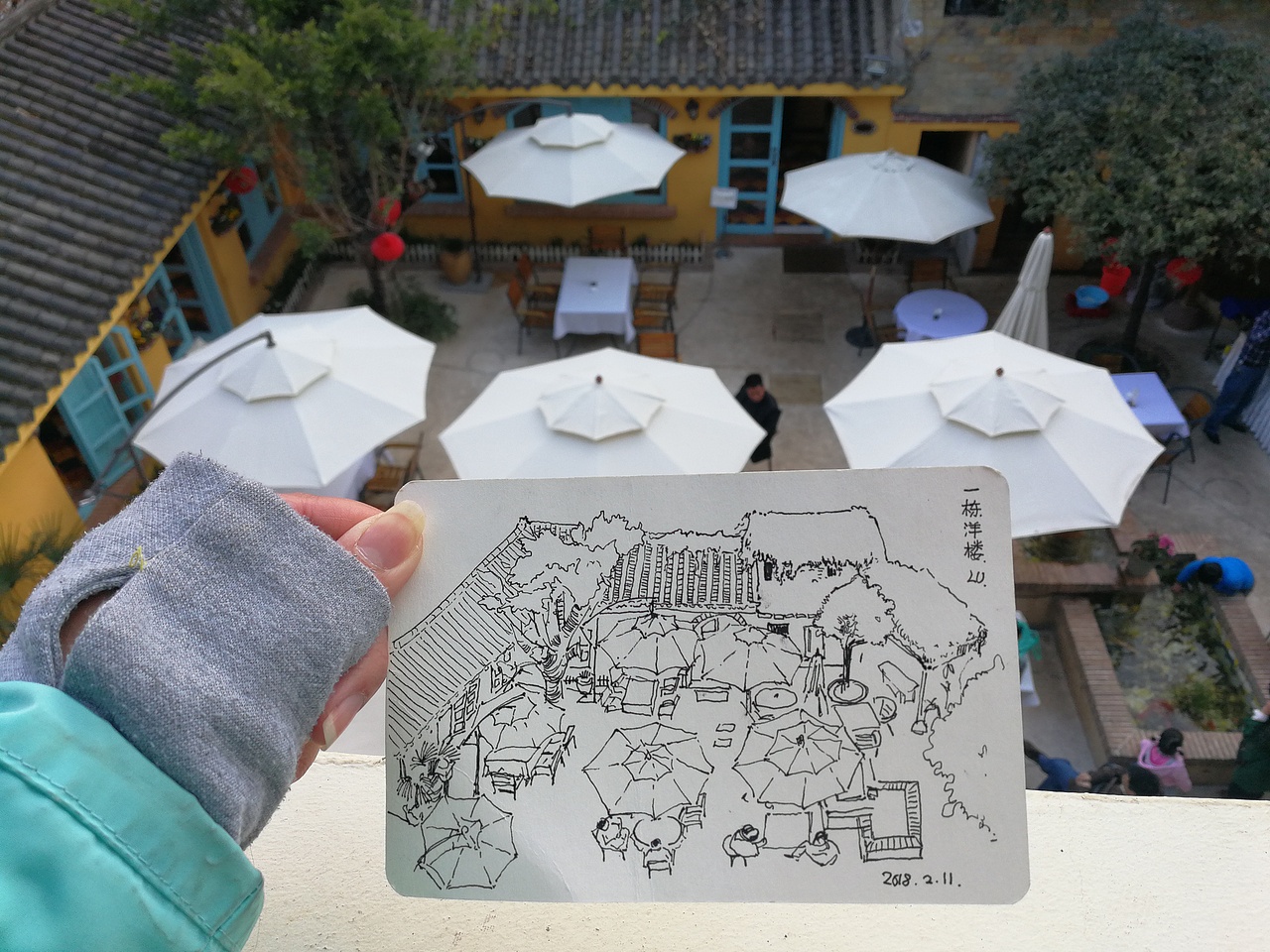 带着画笔去旅行（图ZMzMzNTE3Nzg4） - 商业插画 - 站酷设计师沁蓝LULU原创素材 - 站酷ZCOOL