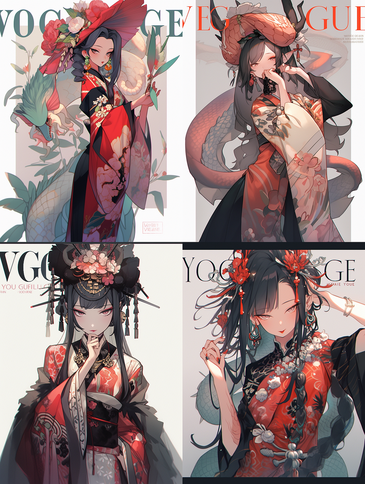 midjourney练图（图ZMzU5MDk5MjM2） - 概念设定 - 站酷设计师火锅姬原创素材 - 站酷ZCOOL