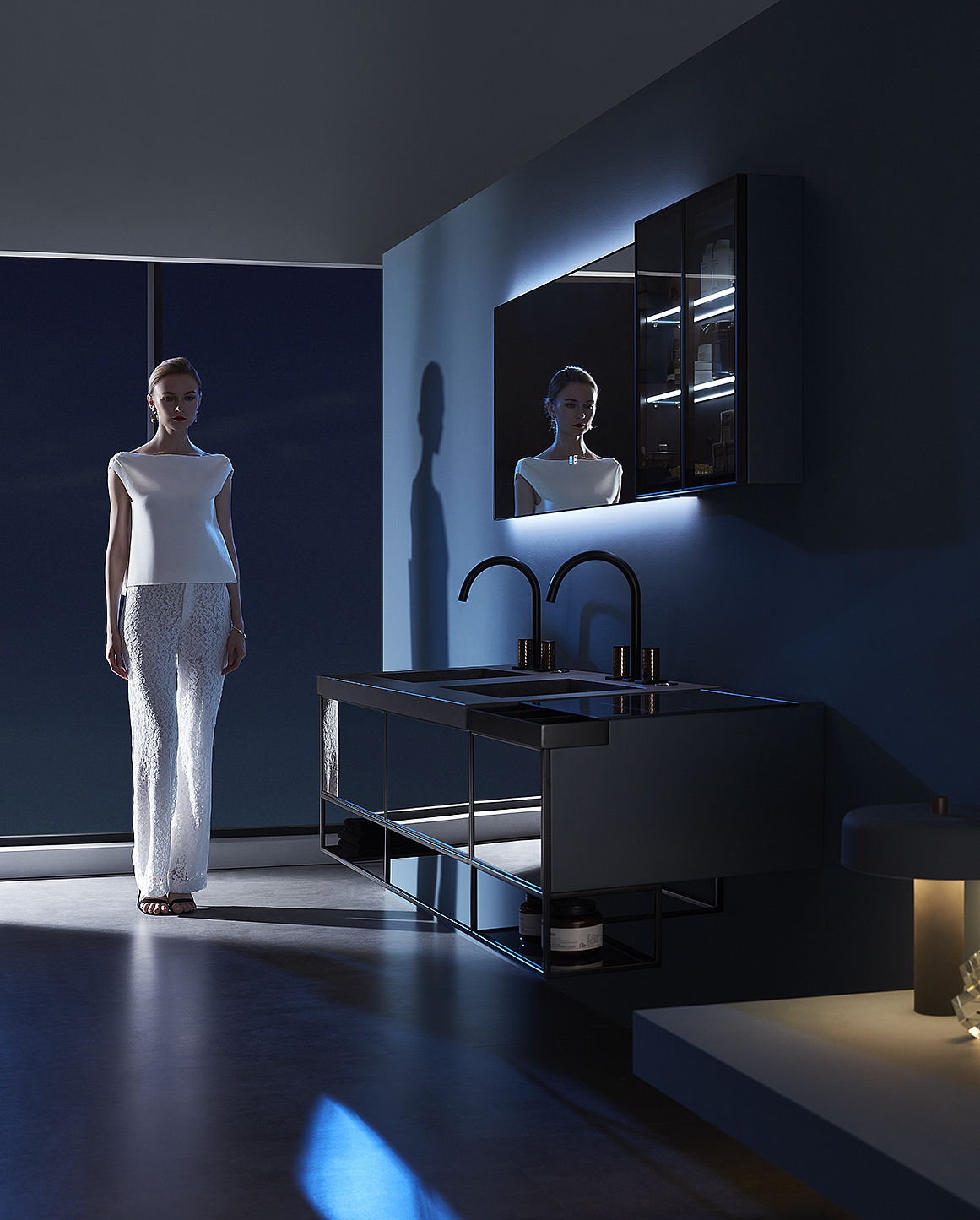 浴室柜产品拍摄 | 时尚科技感