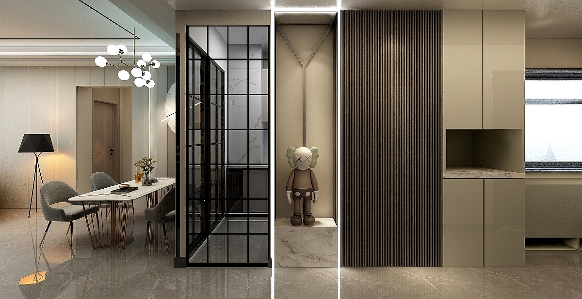 郑州别墅装修设计现代简约风格