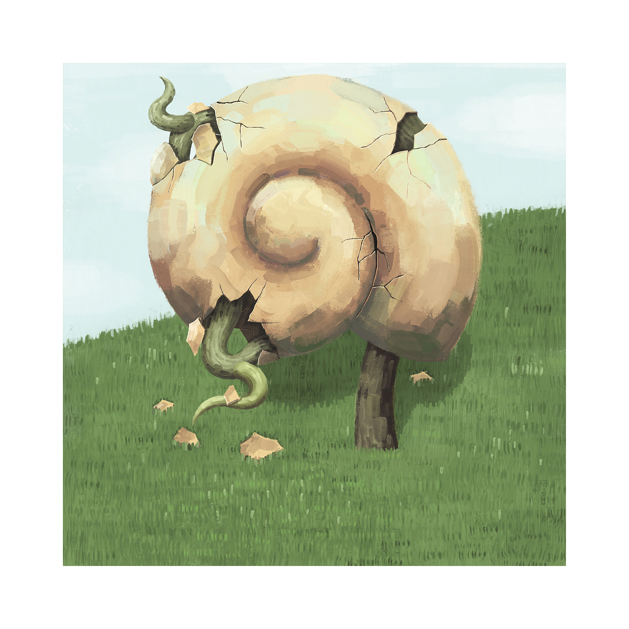 【喂】《LEAVING》（图ZMzA4MzQ2MDg0） - 绘本 - 站酷设计师喂设计原创素材 - 站酷ZCOOL