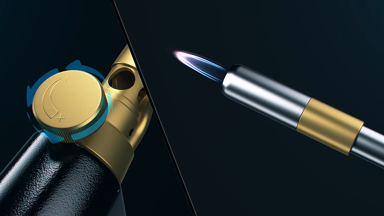 焊枪三维动画视频-产品动画