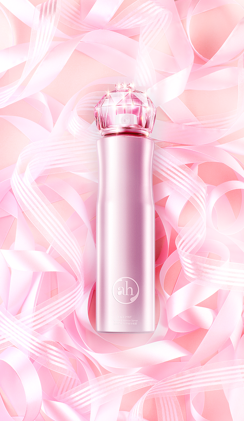 禾鲤设计｜海藻精华保湿喷雾（图ZMzI5MDcwMjY0） - 生活用品 - 站酷设计师HELI禾鲤原创素材 - 站酷ZCOOL