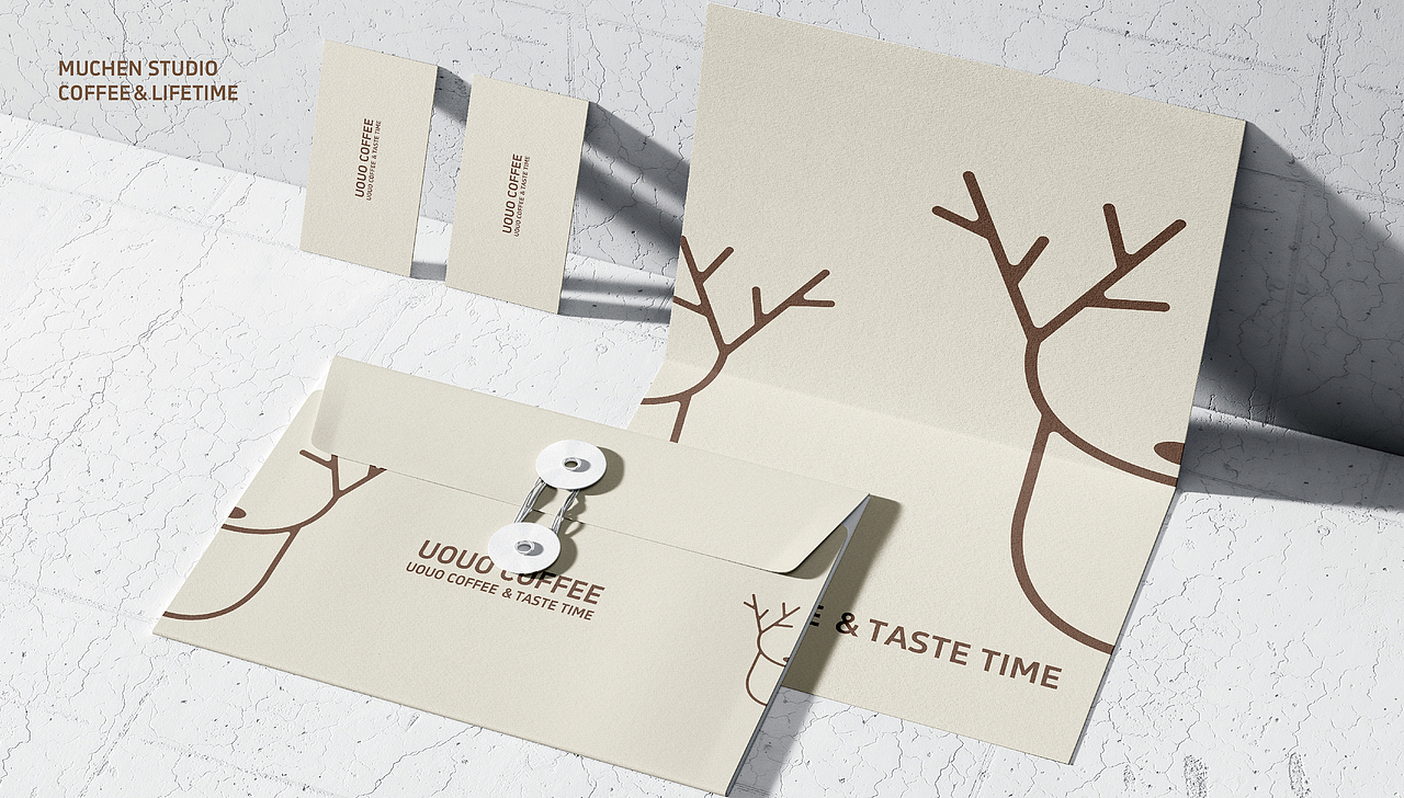 悠悠咖啡|logo vi 设计