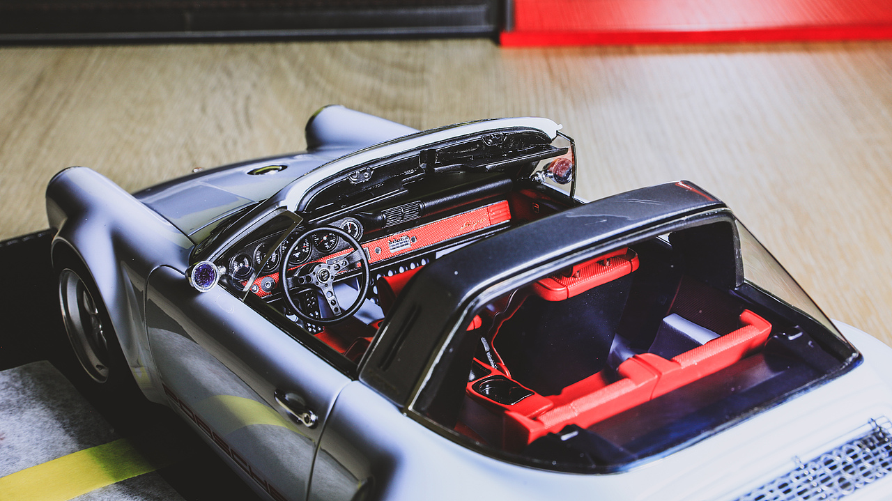 复古汽车模型——保时捷964singer