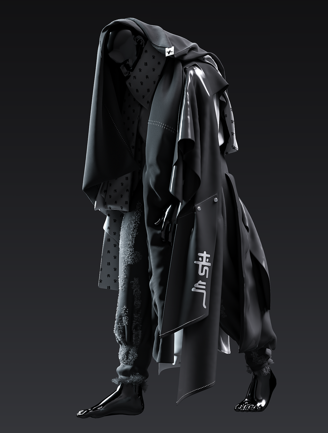 VIRTUAL CLOTHING × 丧气（图ZMzAxNzQzNTE2） - 其他三维 - 站酷设计师藤原原藤原创素材 - 站酷ZCOOL