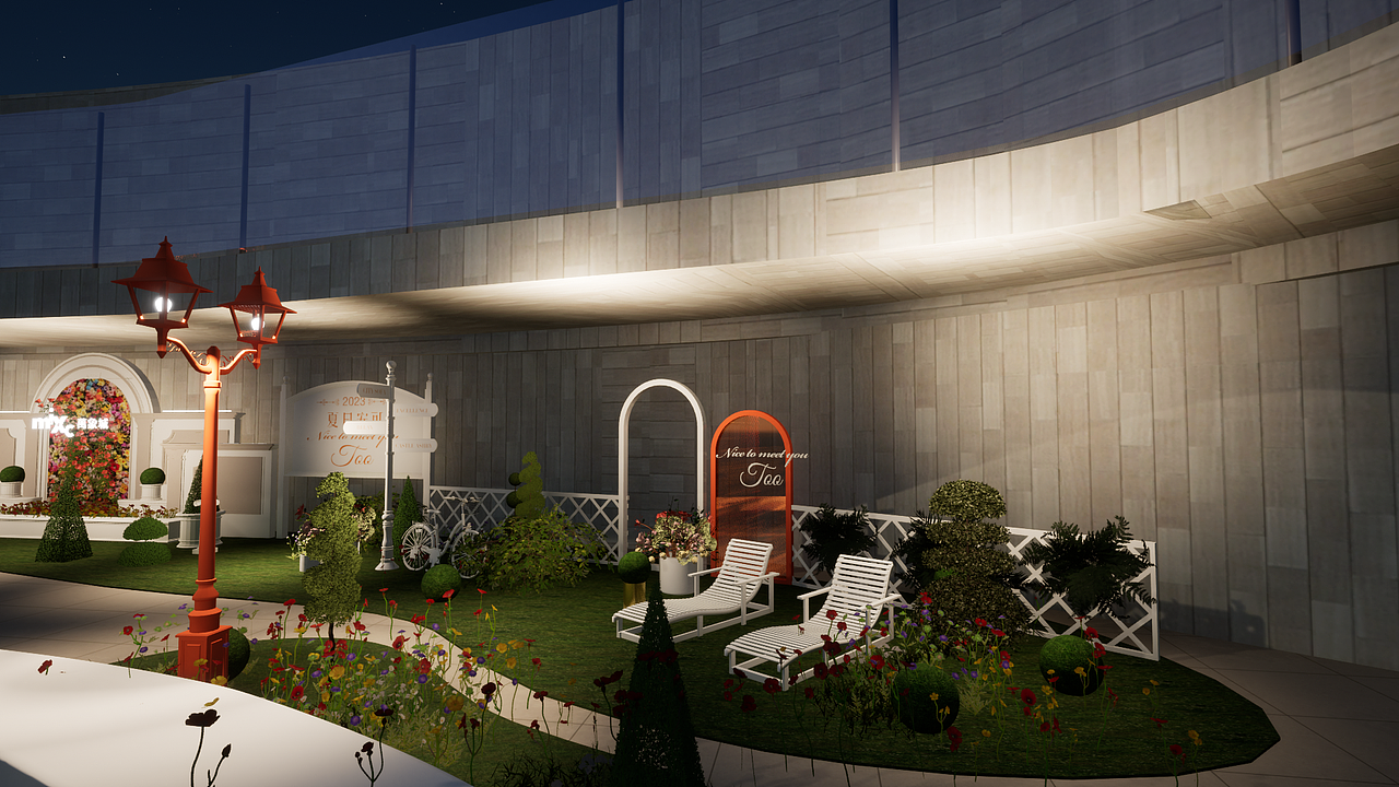 【夏日的安可】济南万象城春夏季节主题大型美陈场景（图ZMzM4NjM1MDEy） - 舞台美术 - 站酷设计师朱多多原创素材 - 站酷ZCOOL