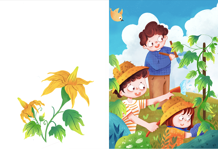接稿的绘本合集（图ZMzQ2NTUwNTQw） - 儿童插画 - 站酷设计师宿宿插画原创素材 - 站酷ZCOOL