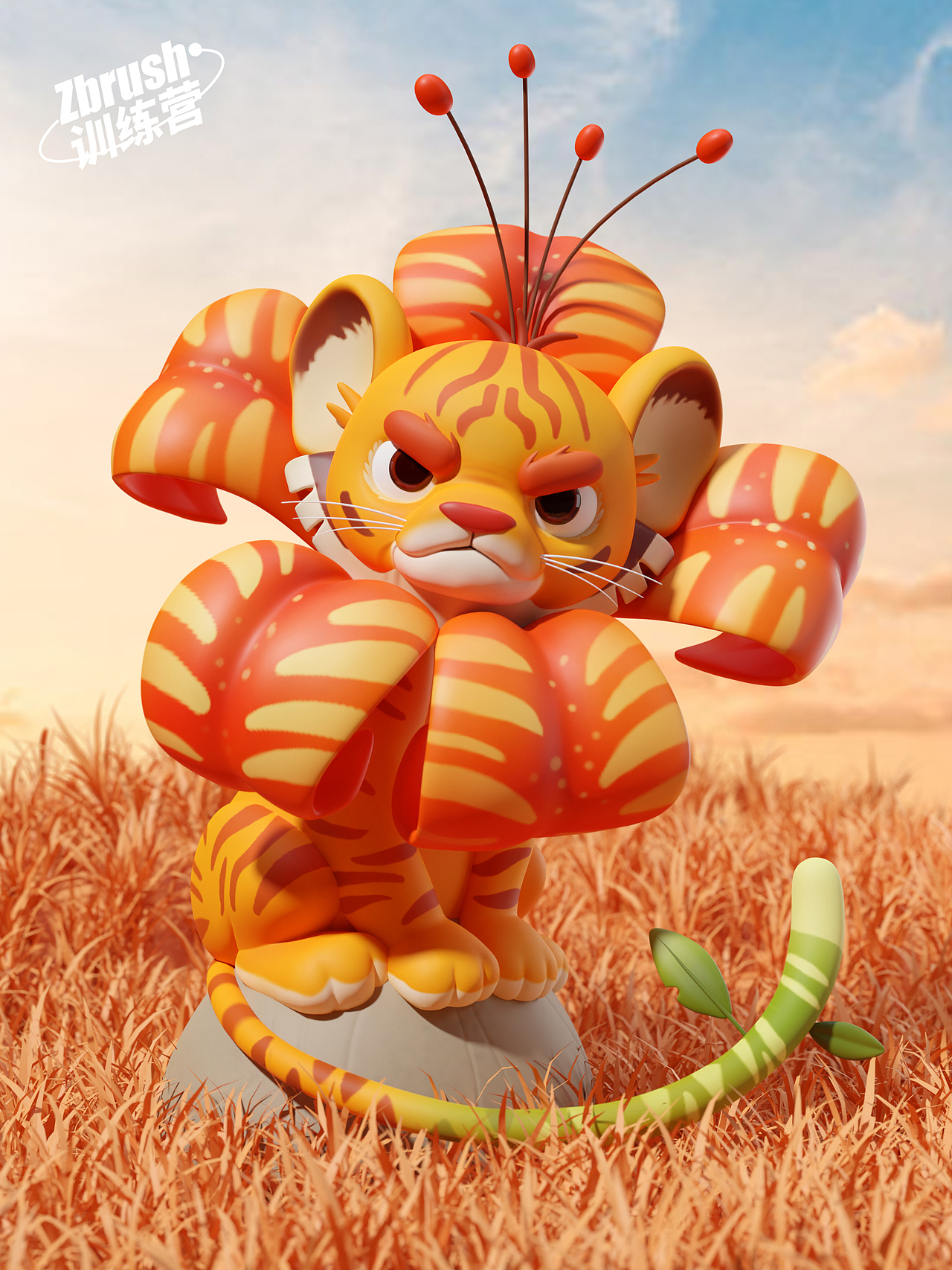 【Zbrush训练营】记录与分享2024（图ZMzYyNTc2NTUy） - 其他三维 - 站酷设计师尹大大虾米原创素材 - 站酷ZCOOL