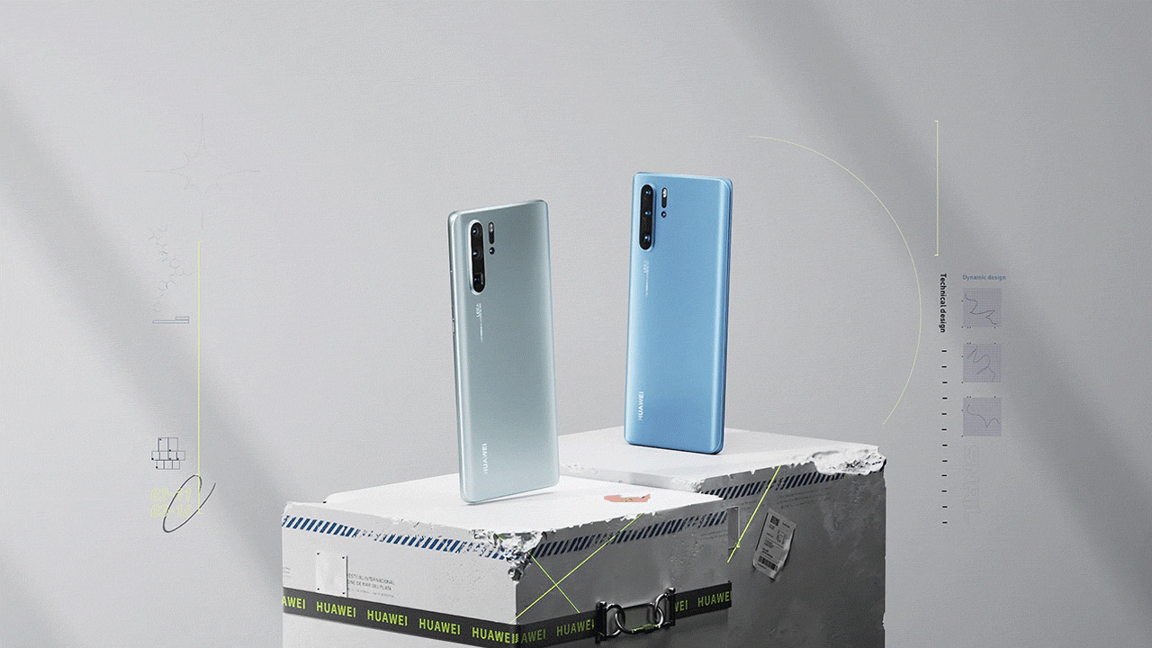 C4D动态学蜗牛-华为P30动态临摹（图ZMzM5MTA0ODI0） - 动画/影视 - 站酷设计师C4D杨帆原创素材 - 站酷ZCOOL