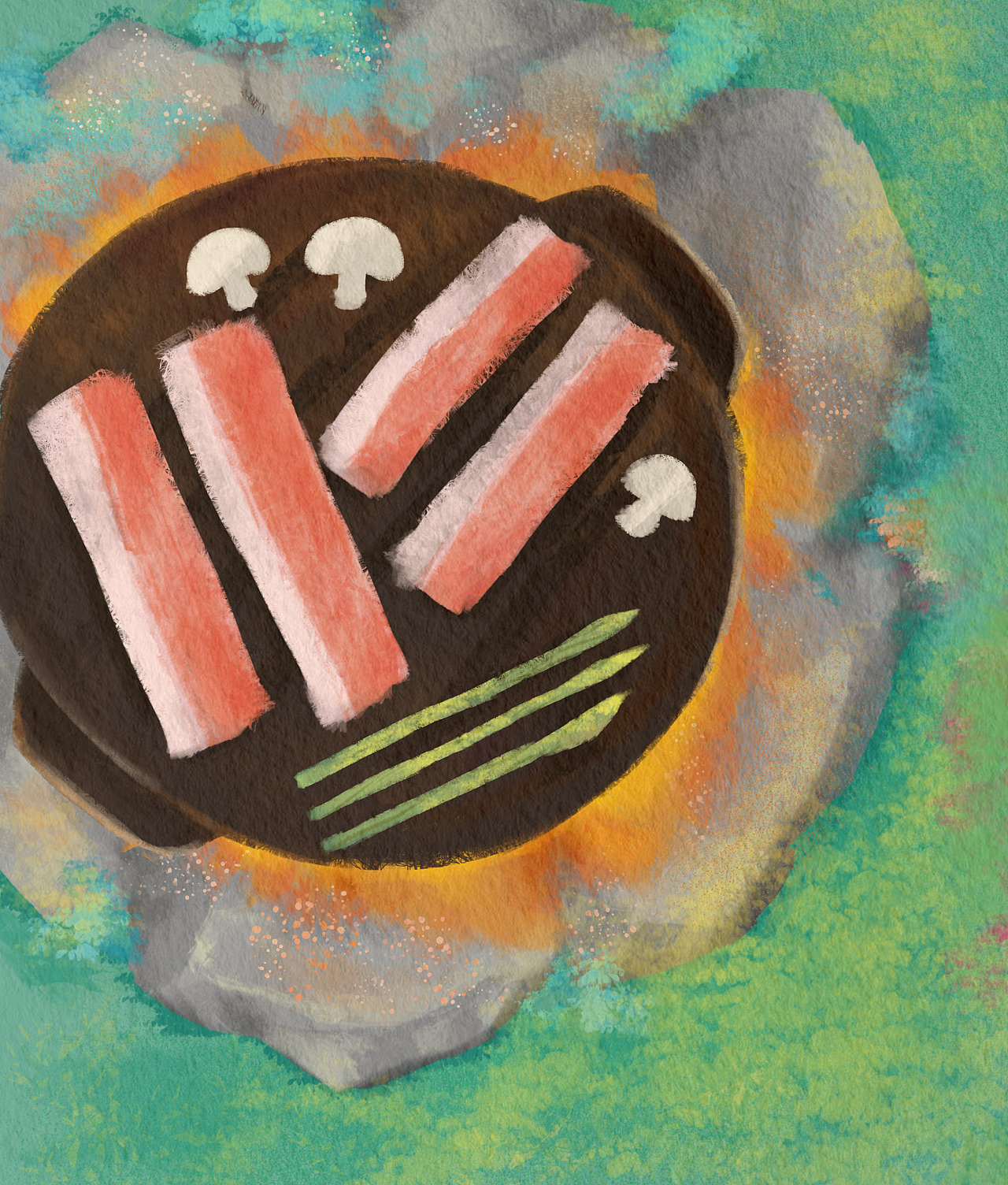 《幻险丛林》烤肉