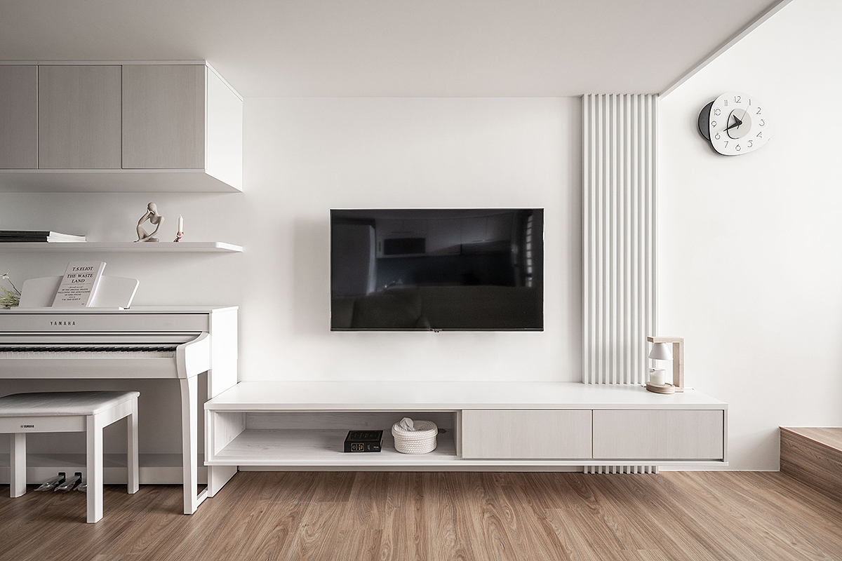 家装设计案例鉴赏—— 60㎡温柔简约独居少女小公寓