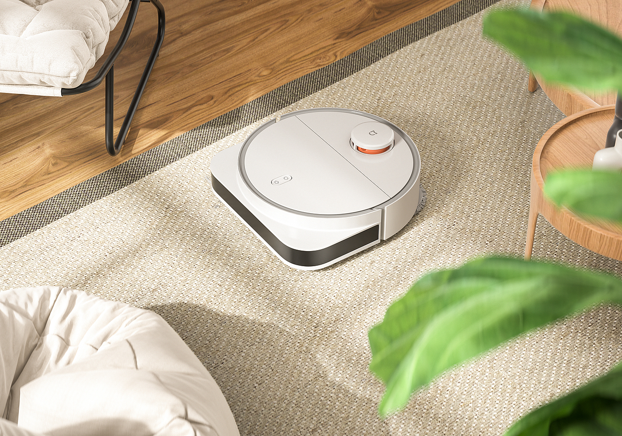 扫地机器人-渲染