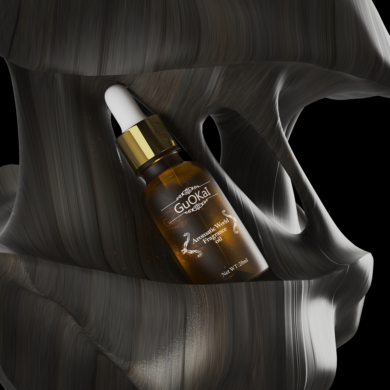 菓凯精油海报合成