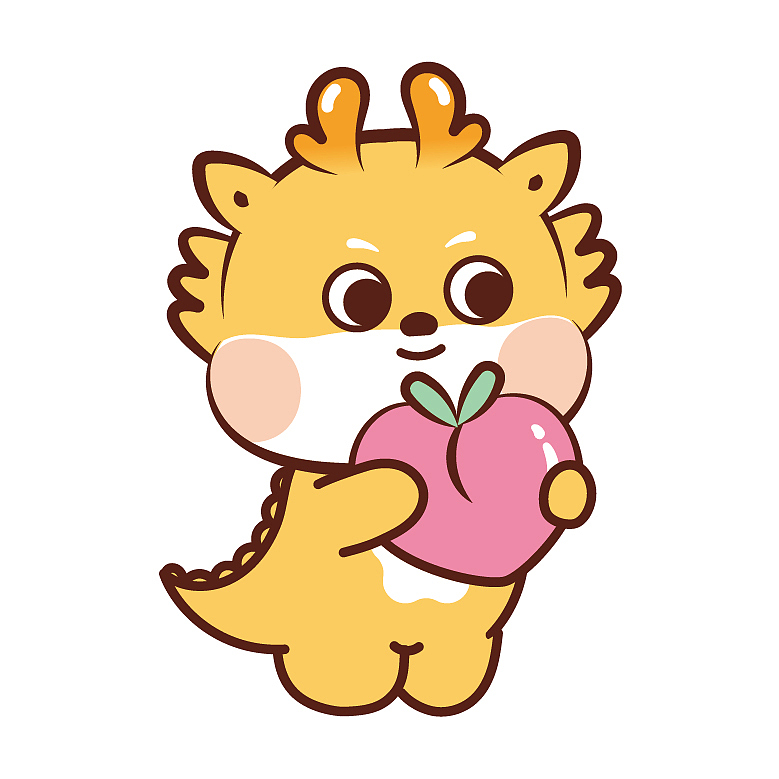 龙卡通图片 小飞龙龙年插画（图ZMzQ4MDI3MDc2） - 商业插画 - 站酷设计师阿茹生肖IP原创素材 - 站酷ZCOOL