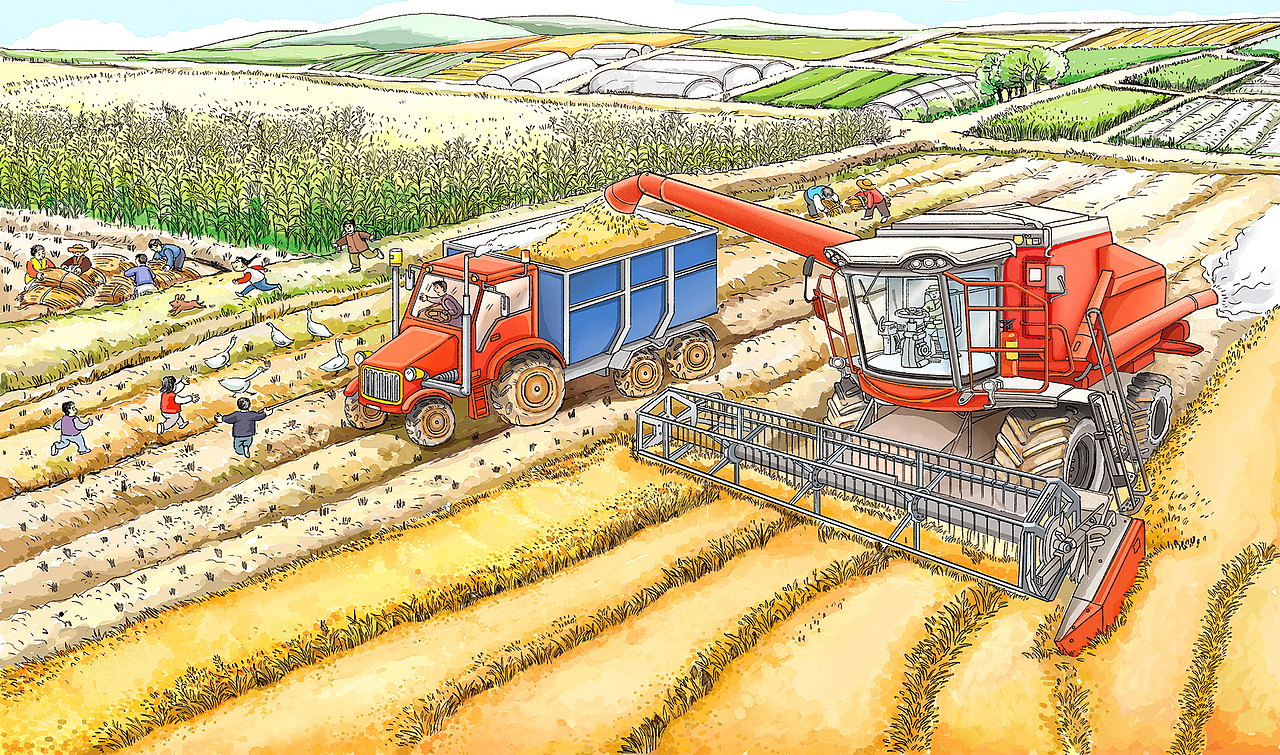 儿童科普集——机械（图ZMzU4MzE3NDMy） - 儿童插画 - 站酷设计师我家有个光盘娃原创素材 - 站酷ZCOOL