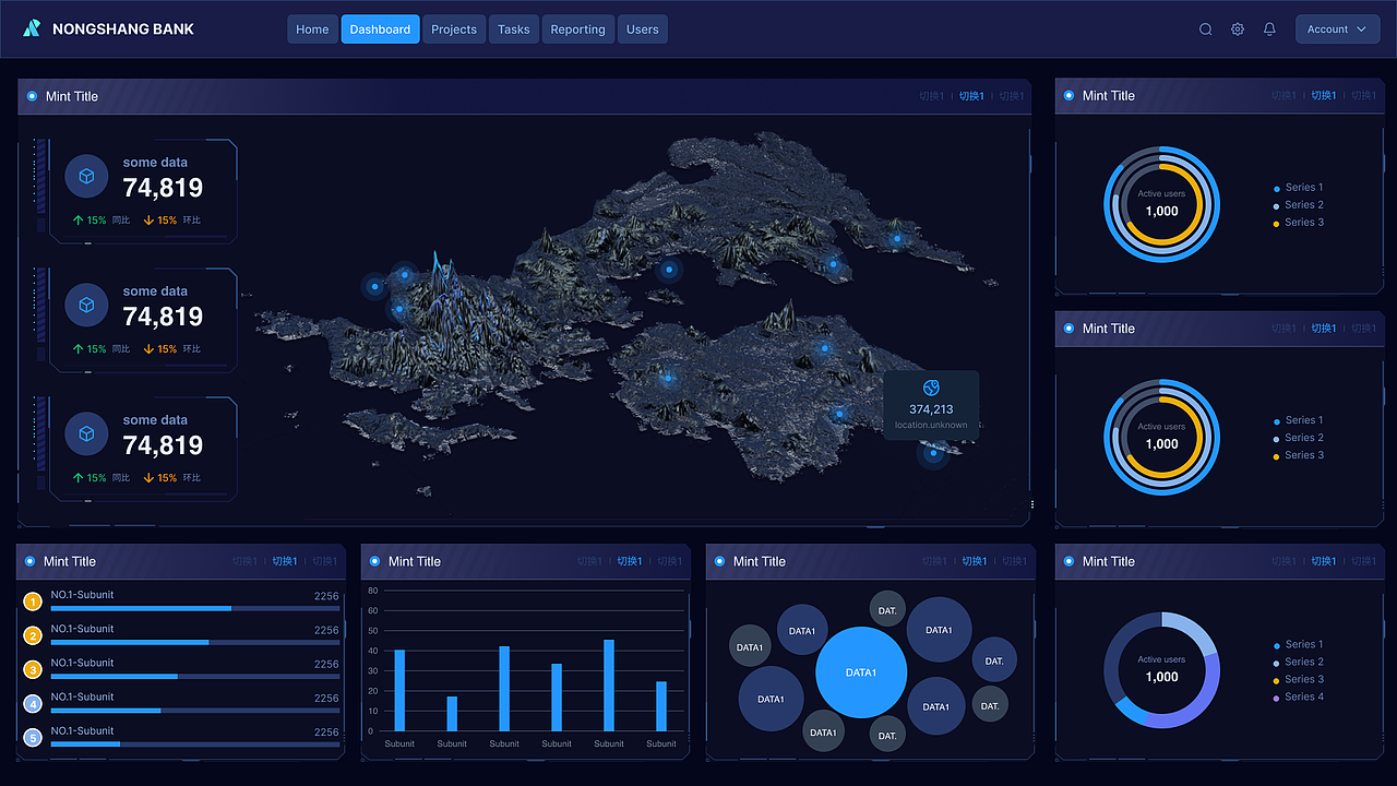 数据可视化看板设计系统解决方案