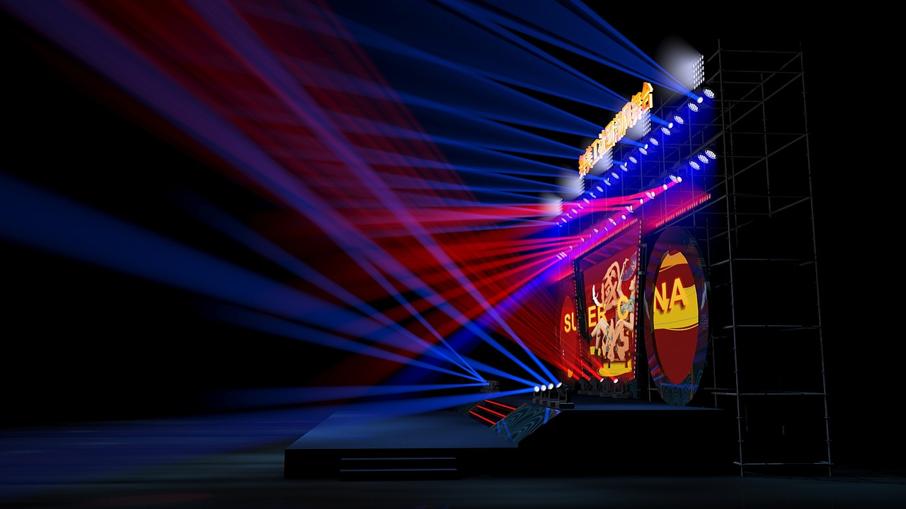 舞美工社国潮风舞台设计wumeigs.com