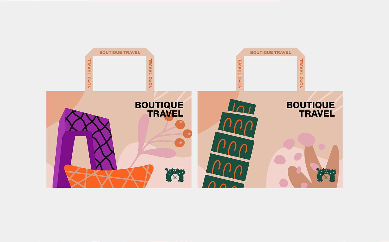 YOYO TRAVEL 品牌设计_海苔Haitai_r站酷ZCOOL