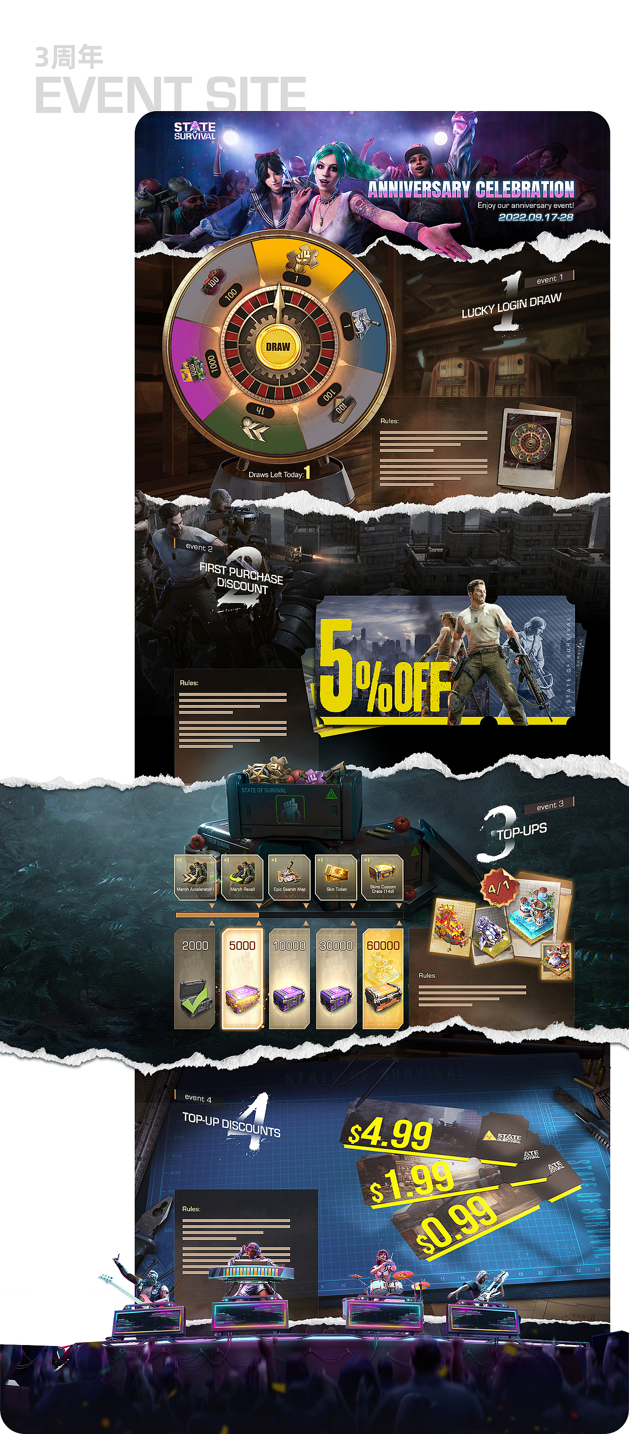 State of Survival 2022 游戏PC端设计合集（图ZMzI4MTAyNTQw） - 游戏/娱乐 - 站酷设计师FunplusVisual原创素材 - 站酷ZCOOL