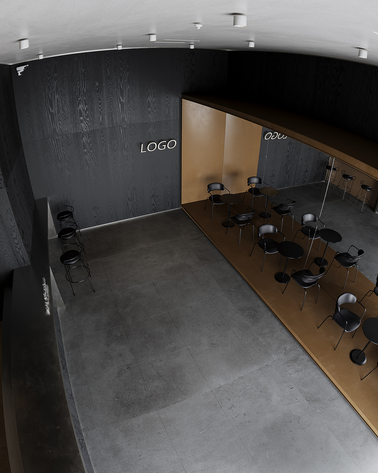 原创咖啡店设计丨效果图表现（图ZMzY3MDc4ODg0） - 商业空间设计 - 站酷设计师自由设计师丨迪原创素材 - 站酷ZCOOL