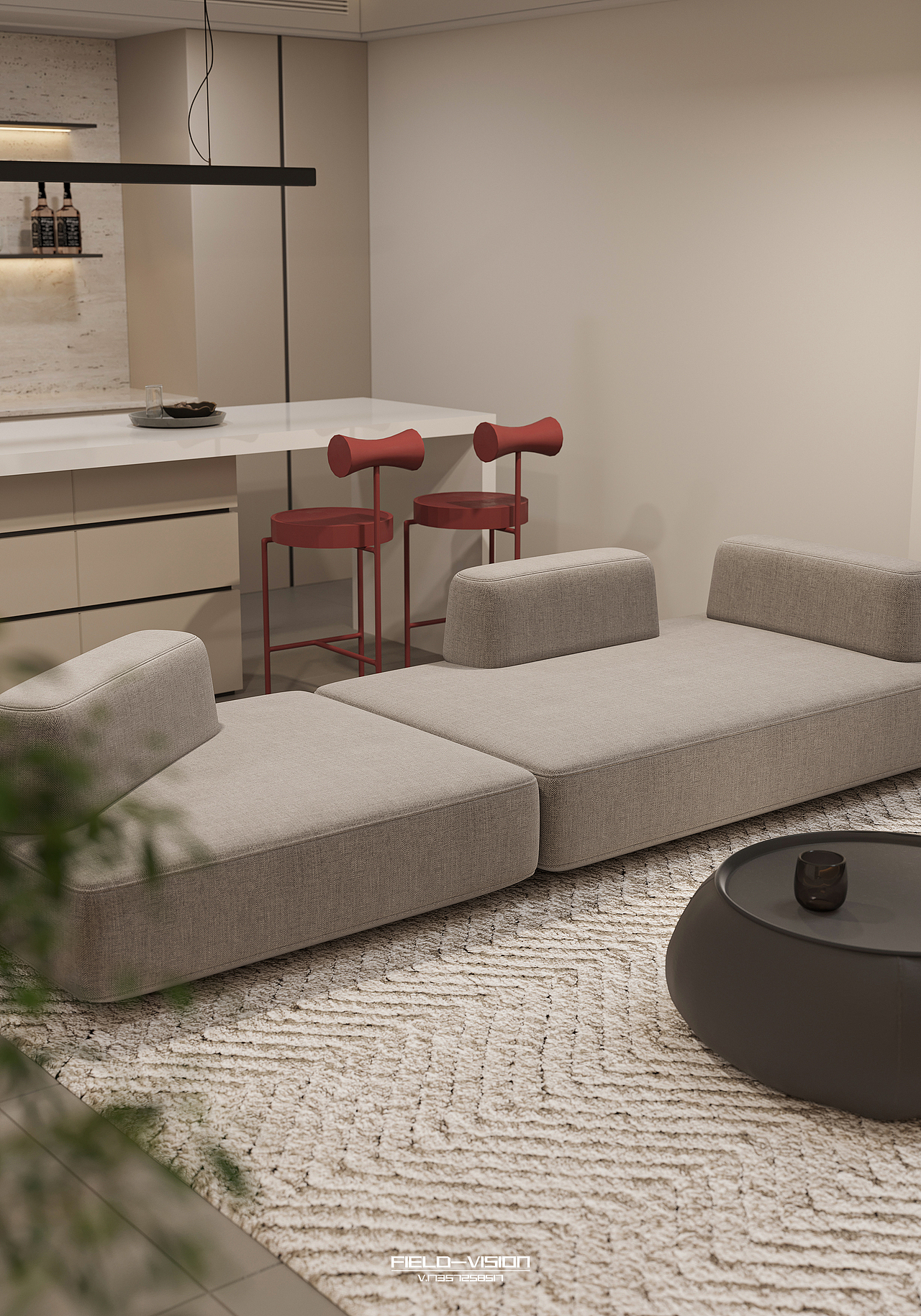 Corona渲染作品┃现代别墅