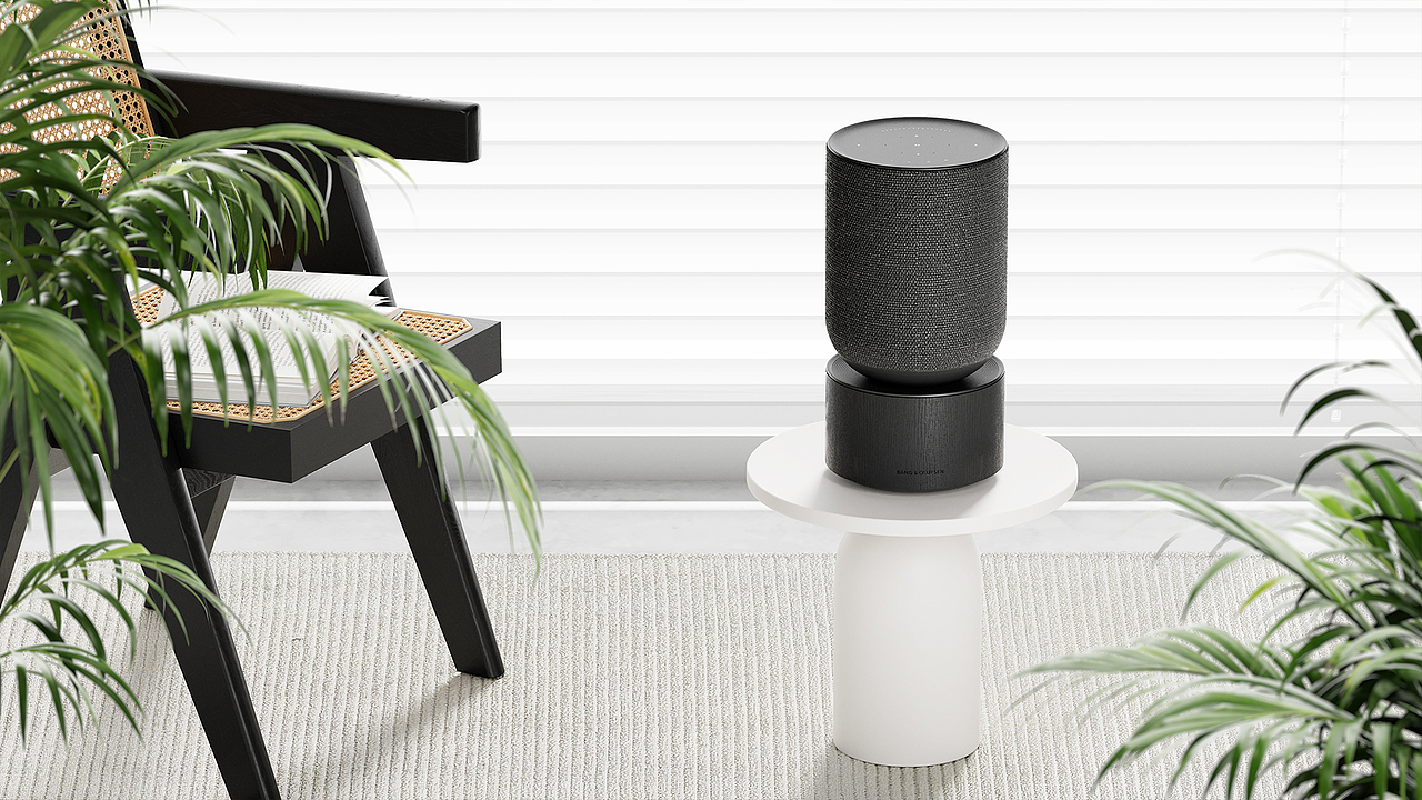 B&O Balance 蓝牙音箱家居场景渲染
