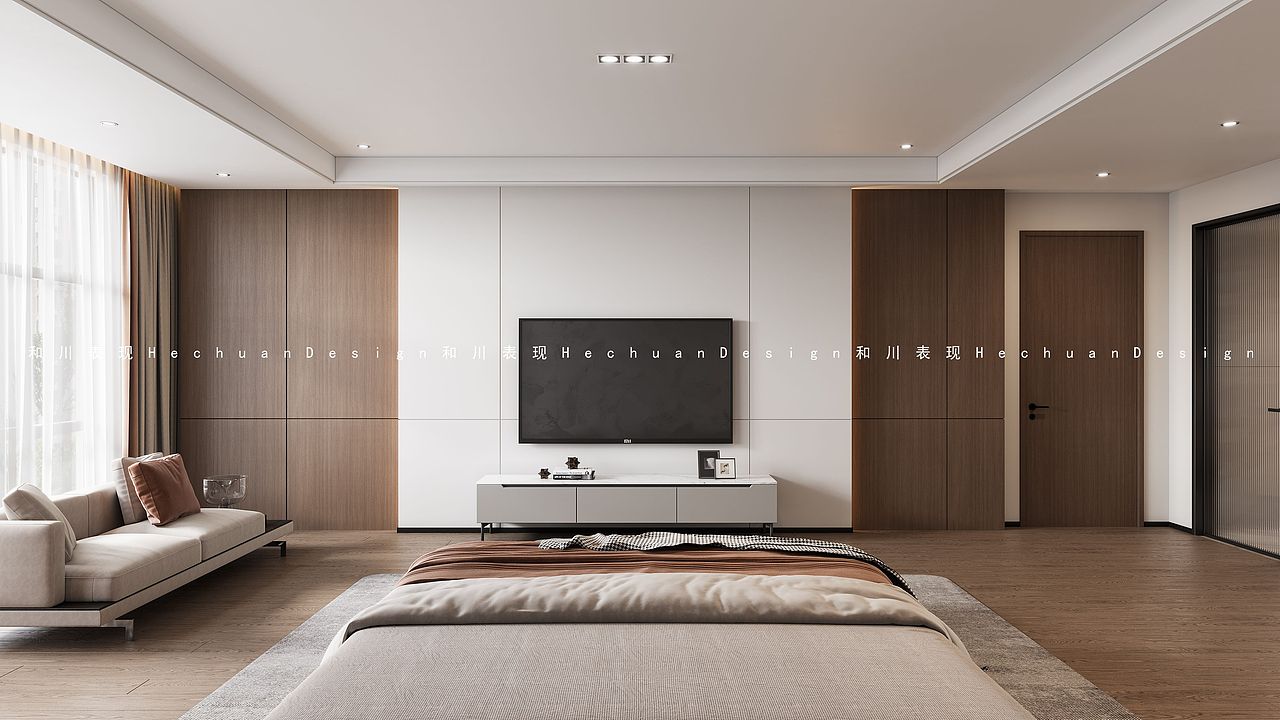 和川高端表現(xiàn) | 現(xiàn)代輕奢（圖ZMzM5NzQzODIw） - 家裝設(shè)計 - 站酷設(shè)計師丘禾表現(xiàn)原創(chuàng)素材 - 站酷ZCOOL