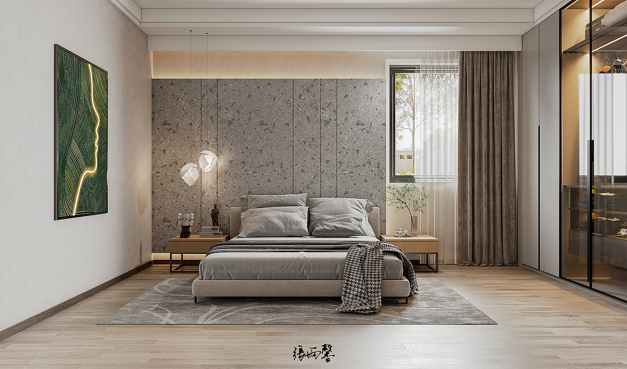 现代简约|弥漫的层次与温馨感