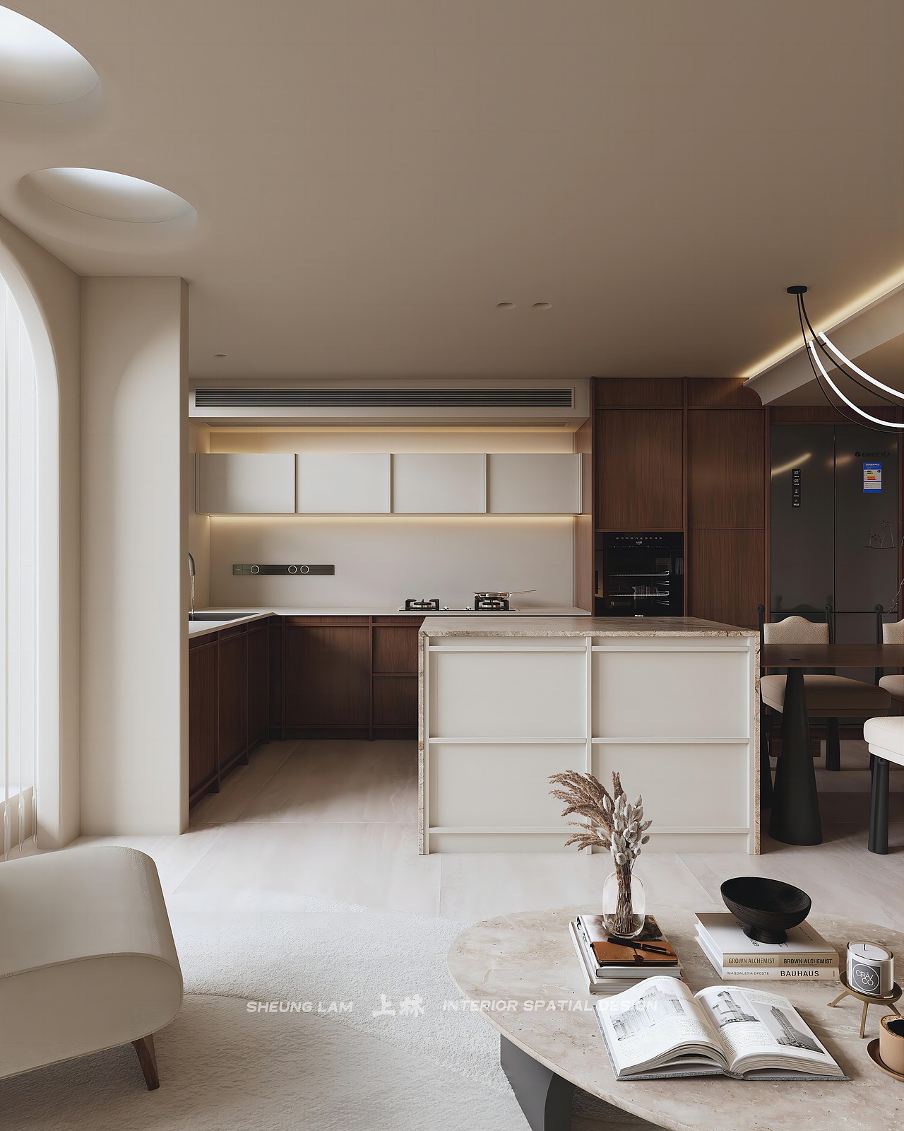 中古风复式公寓