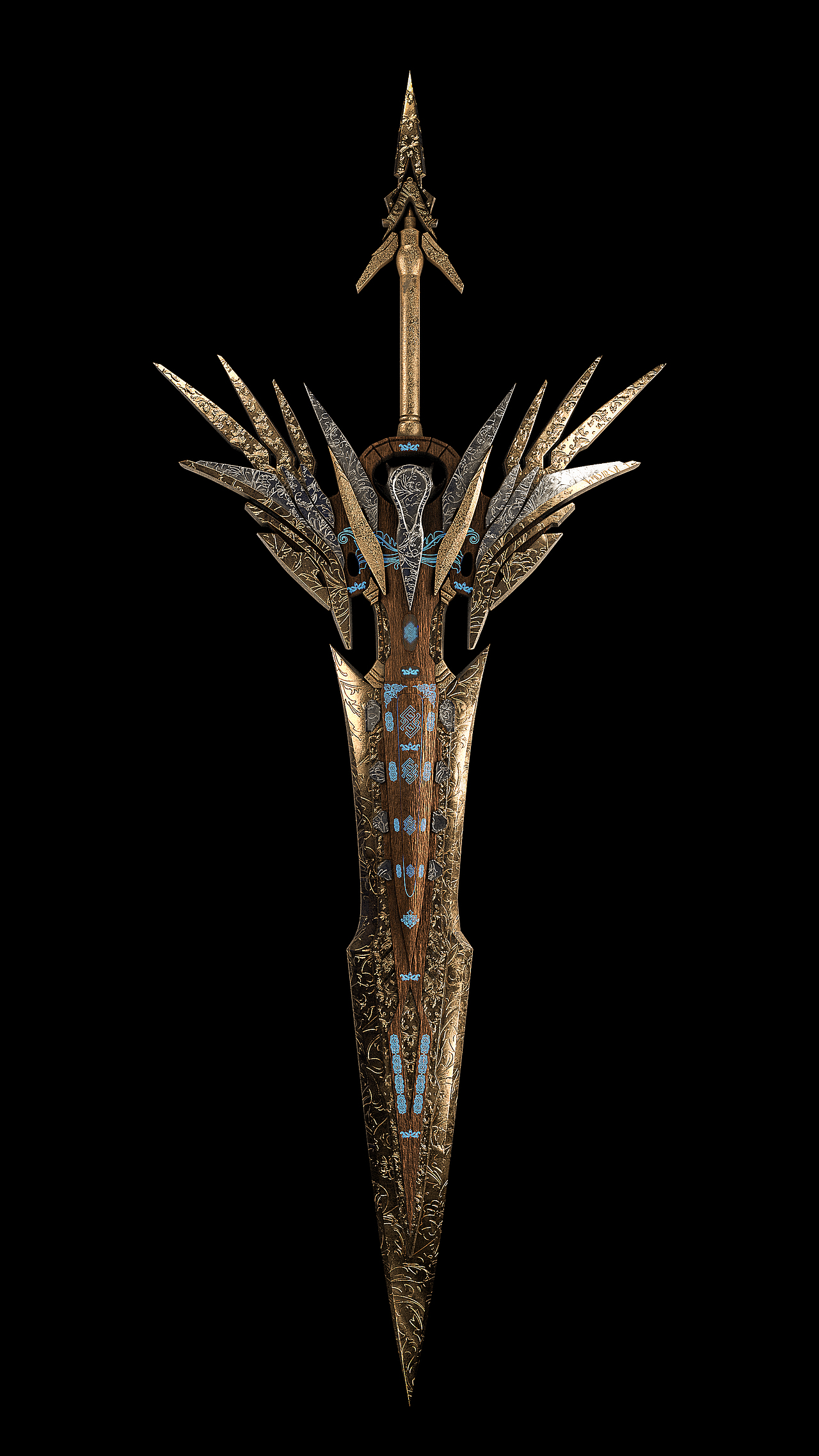 圣剑--pbr流程（图ZMzQ0ODMyOTc2） - 动画/影视 - 站酷设计师憨批玩CG原创素材 - 站酷ZCOOL