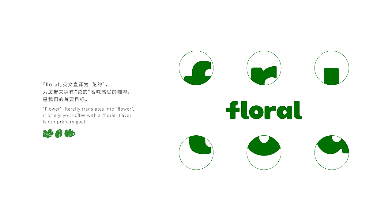 floral 咖啡 品牌提案