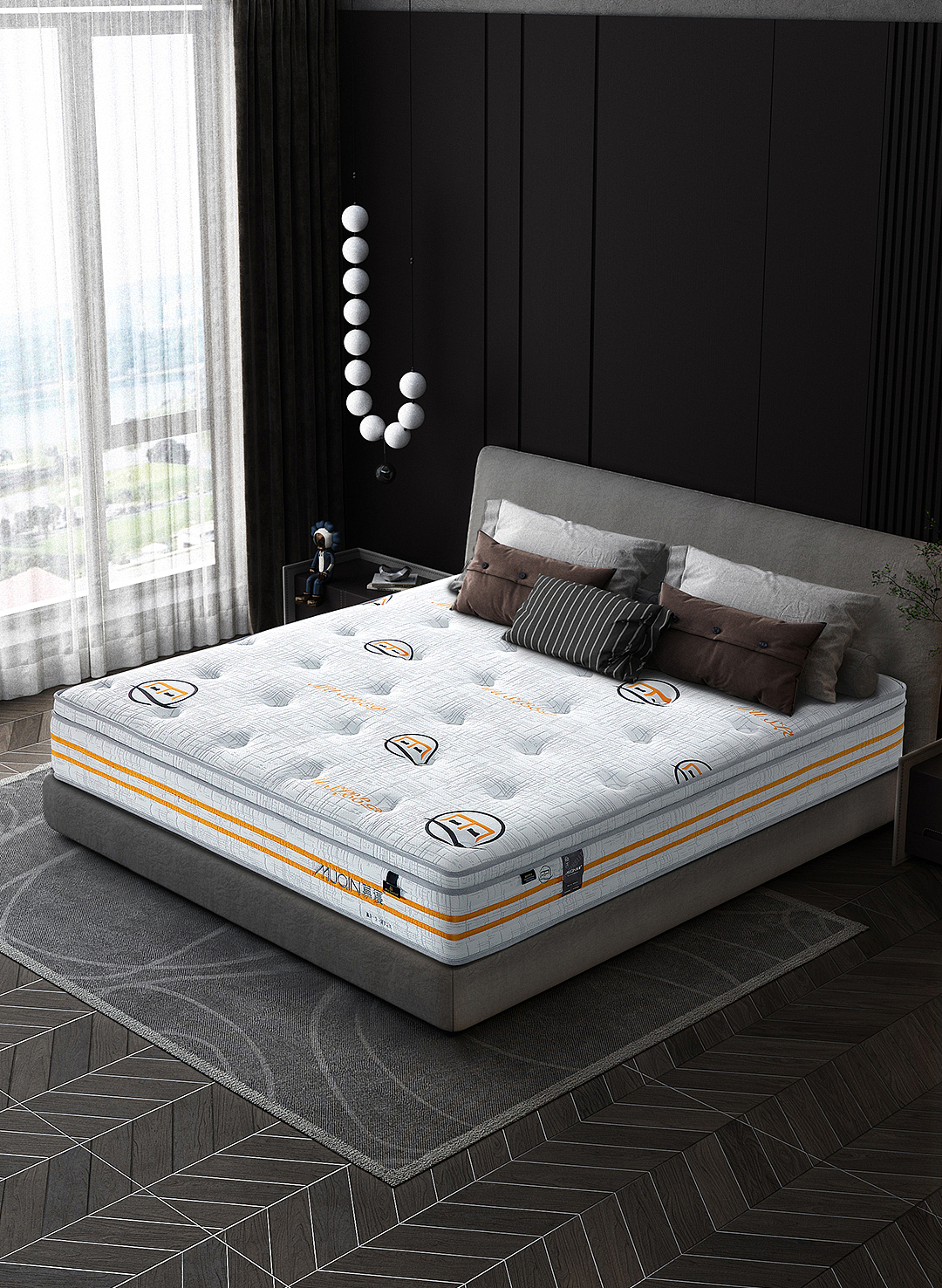 床垫场景渲染（图ZMzM5NDA5MjE2） - 产品摄影 - 站酷设计师家具摄影小楚原创素材 - 站酷ZCOOL