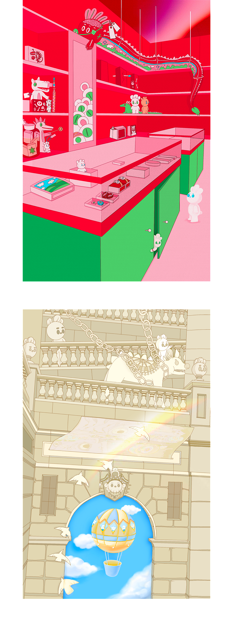 《故事》（图ZMzYxMjY5MTY0） - 商业插画 - 站酷设计师李耳目原创素材 - 站酷ZCOOL