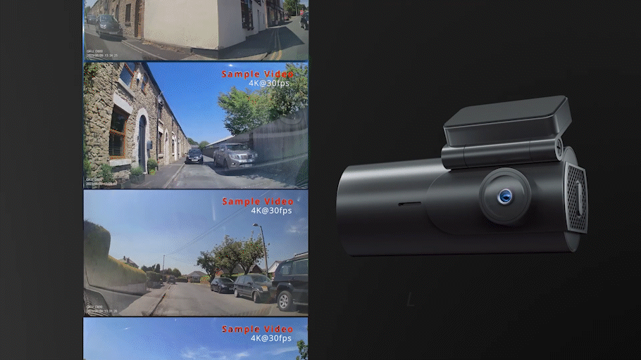 行车记录仪三维动画 GUK-D600