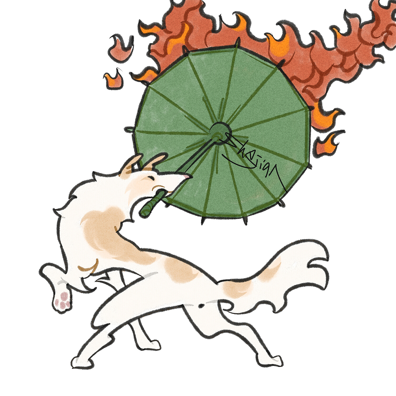 小麦嘬坊系列插图