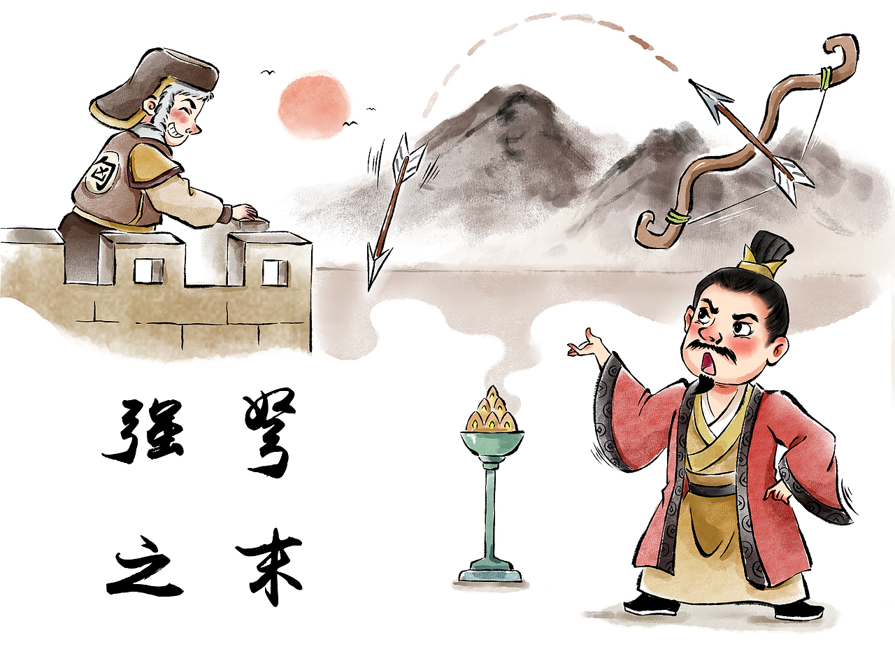 成语故事强弩之末