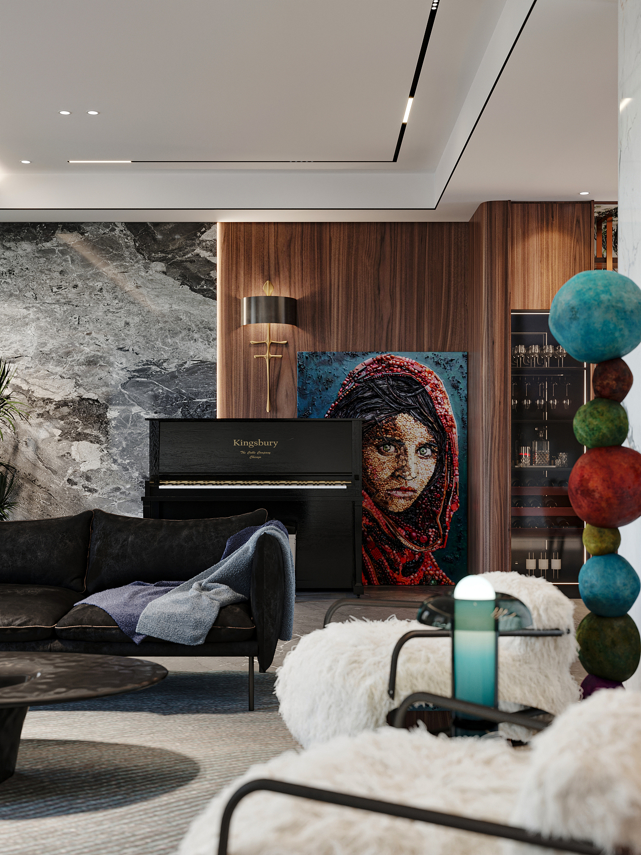 现代与美式混搭（图ZMjk5ODQyOTY4） - 建筑/空间 - 站酷设计师丨AUV丨原创素材 - 站酷ZCOOL