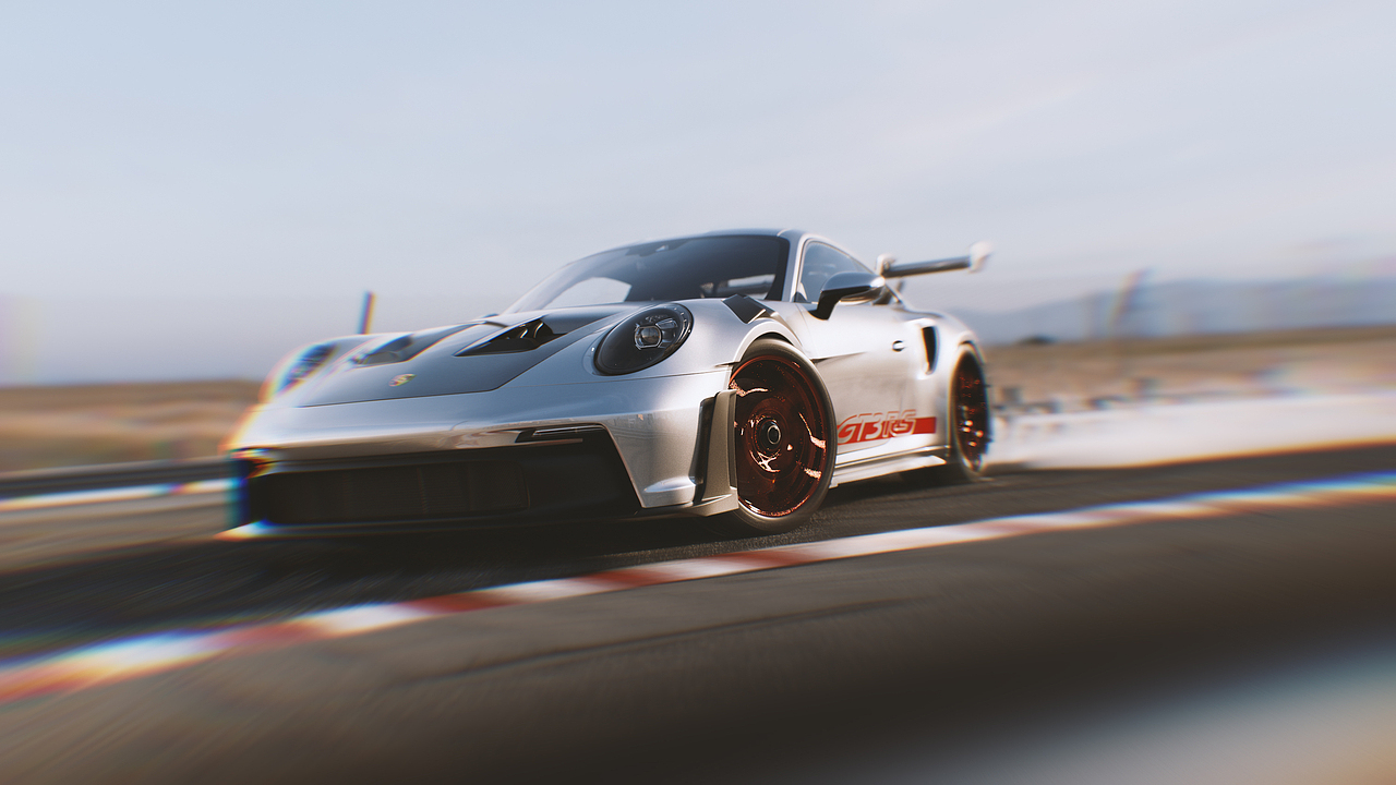 【汽车渲染】Porsche 911 GT3 RS 赛道版（图ZMzY1OTA0MTQ4） - 机械/交通 - 站酷设计师LeexJun原创素材 - 站酷ZCOOL
