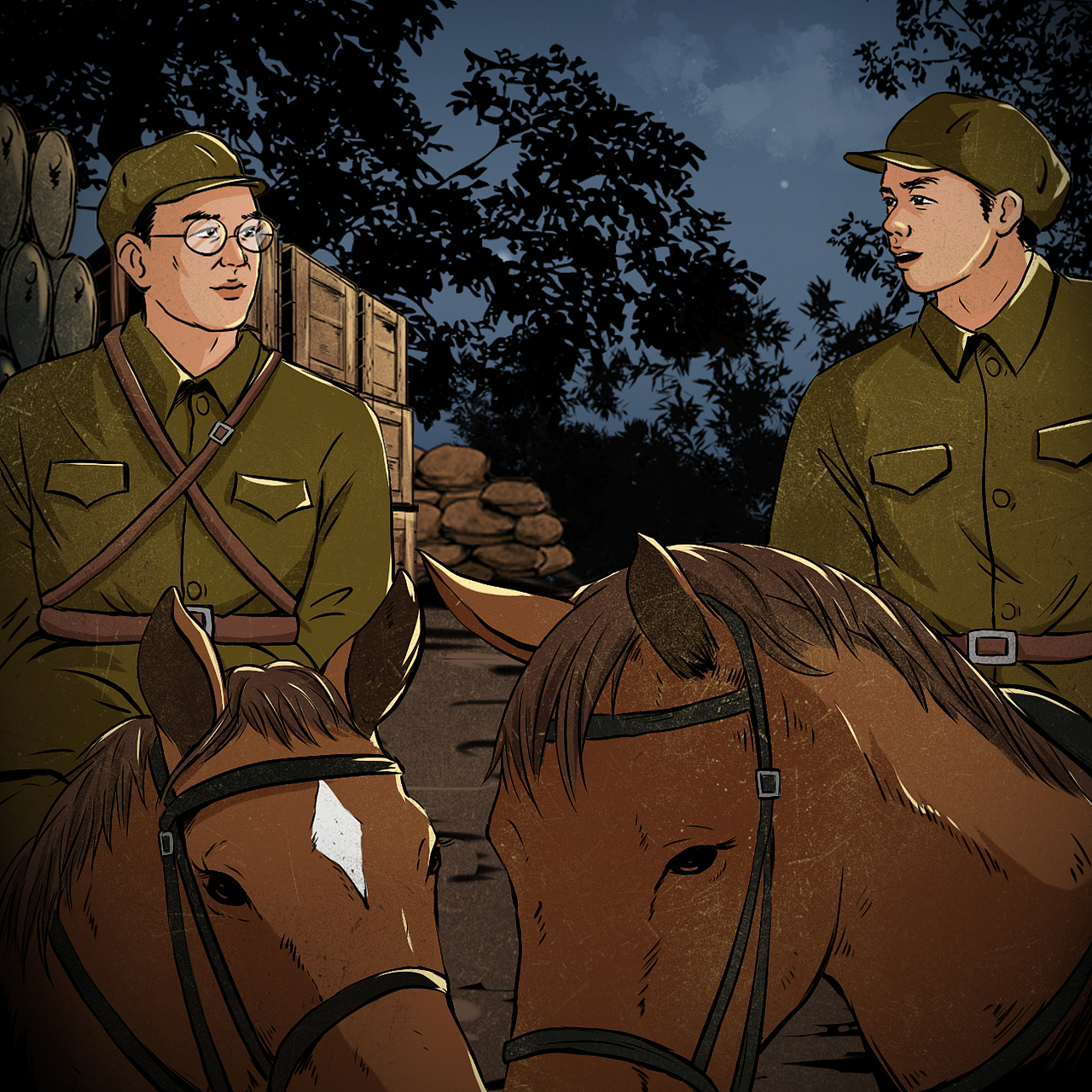 动画《点亮南京》24集-深夜列车（图ZMzM1MzkzMDU2） - 动画片 - 站酷设计师秋半水原创素材 - 站酷ZCOOL