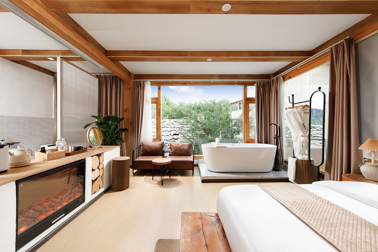 香格里拉 一号院 酒店空间摄影