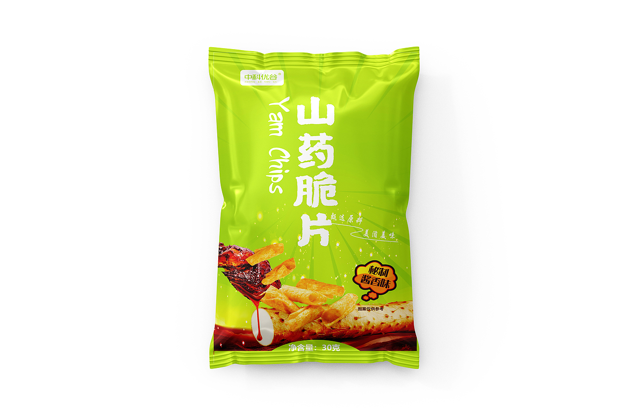 山药脆片 薯片 包装设计 食品 已商用（图ZMzA4ODgxMDI4） - 包装 - 站酷设计师彩腾包装设计原创素材 - 站酷ZCOOL