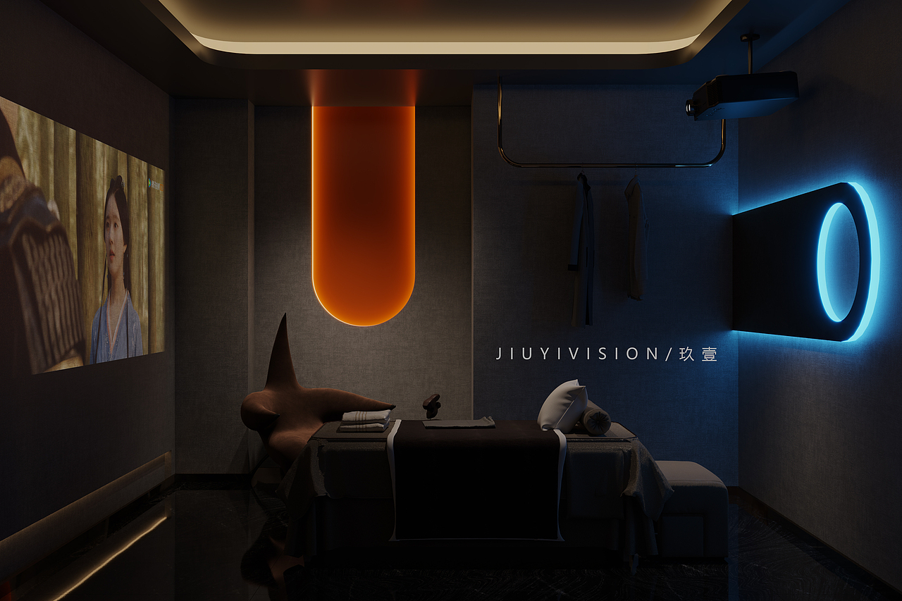 杭州足浴会所 | JIU YI VISION | 玖 壹 效 果 表 现（图ZMzE0NTAyNjA0） - 商业空间设计 - 站酷设计师玖壹空间原创素材 - 站酷ZCOOL
