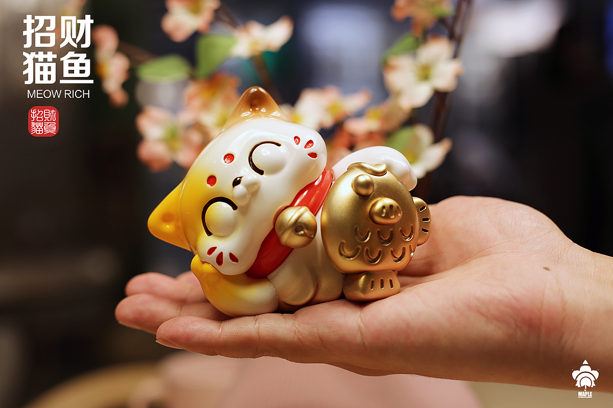 招财猫鱼-1代&2代（图ZMzM3ODAwMzg0） - 玩具 - 站酷设计师瓦斯蛇原创素材 - 站酷ZCOOL