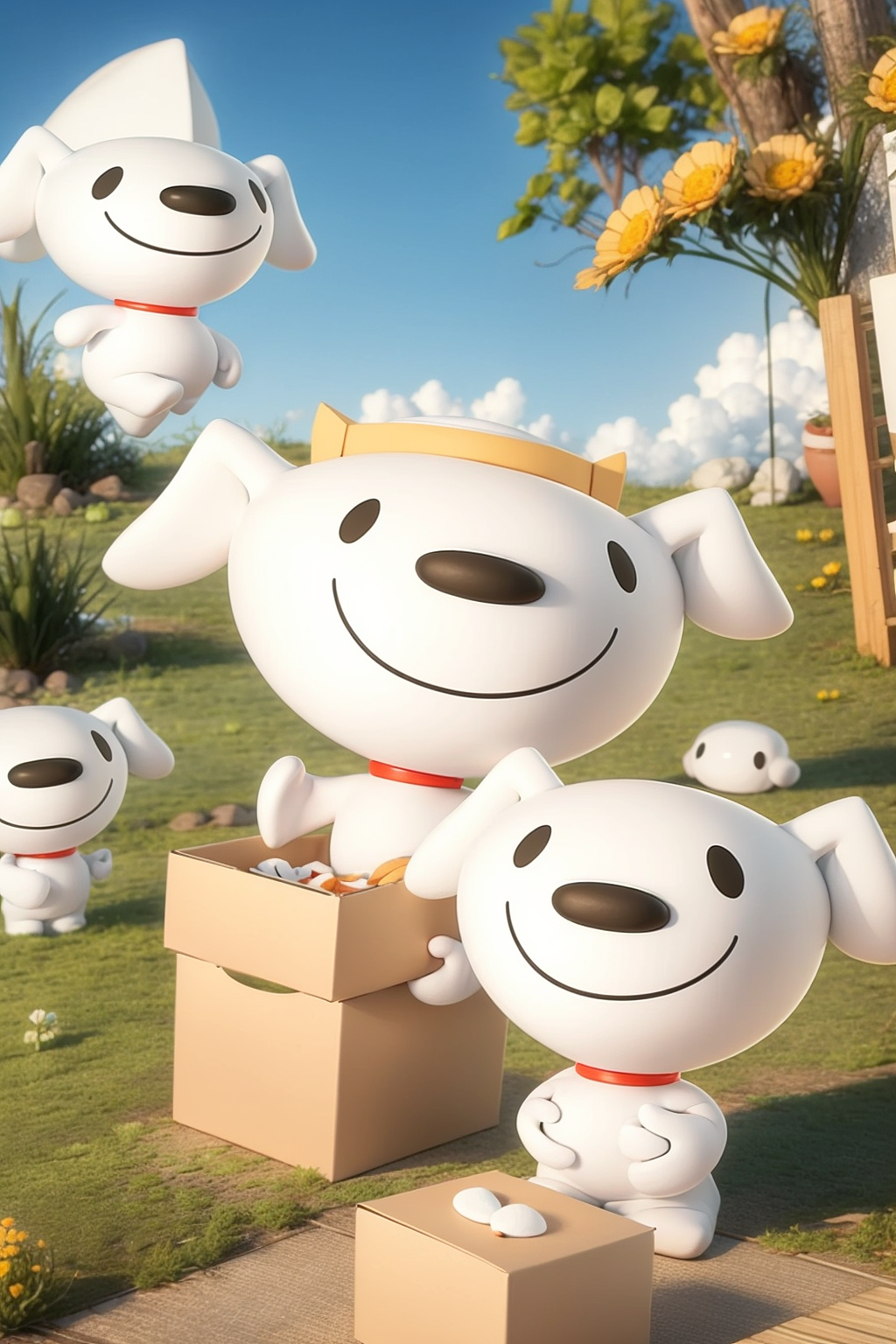 AIGC --京东IPlora效果图