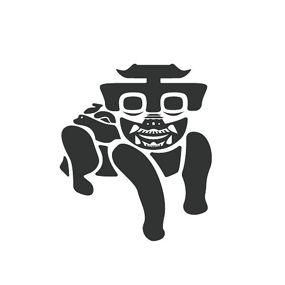 雷州石狗ip形象logo 设计