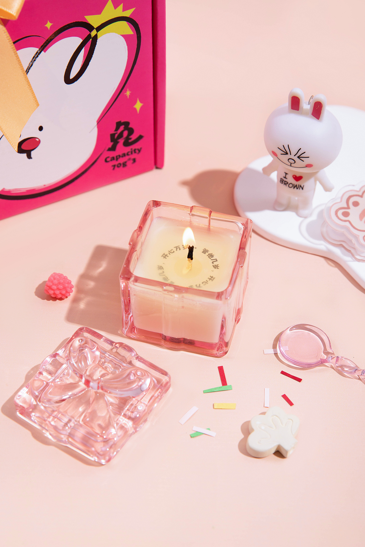 兔然有礼藏字蜡烛（图ZMzQ1NDEyMjQ4） - 产品摄影 - 站酷设计师秋留野原创素材 - 站酷ZCOOL