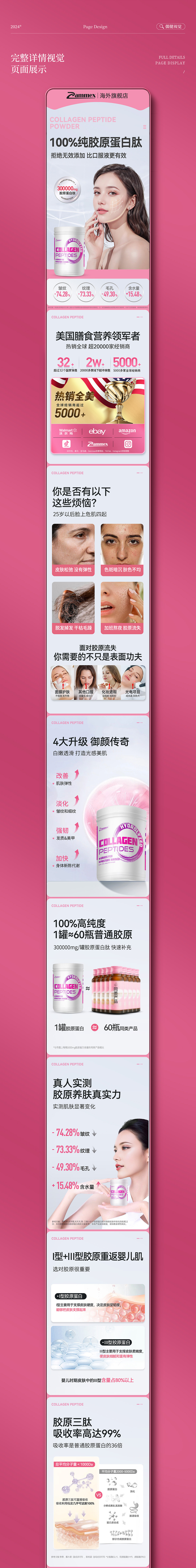 ZAMMEX-海外保健品详情页设计