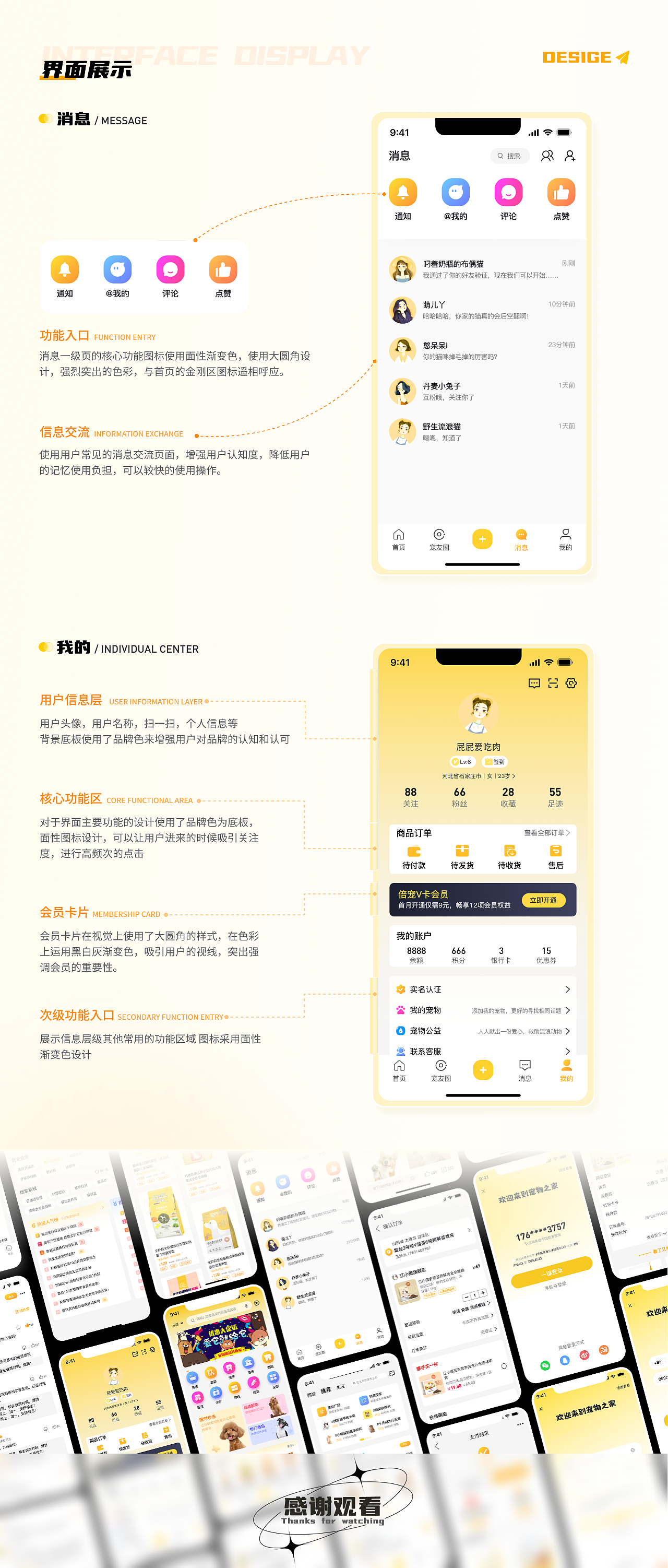 2023UI设计作品集（图ZMzM2MDUzOTI0） - APP界面 - 站酷设计师屁屁小猪咪原创素材 - 站酷ZCOOL